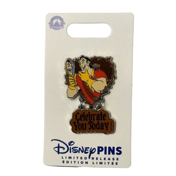 Disney 2024 Gaston Celebrate Your Today LR Pin Beauty & The Beast - Picture 1 of 3